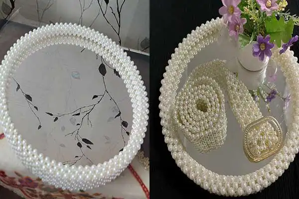سینی مرواریدی + جدید ترین مدل سینی مرواریدی