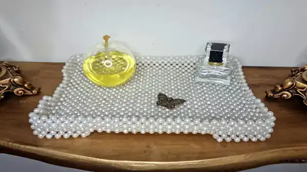 سینی مرواریدی + جدید ترین مدل سینی مرواریدی