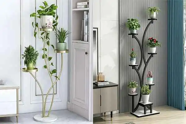 استند گلدان + جدیدترین استندهای گلدان شیک و لاکچری برای نظم دهی و سروسامان دادن به گل ها