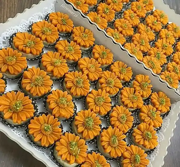 تزیین حلوا مجلسی + جدید ترین مدل تزیین حلوا مجلسی برای مراسم ختم