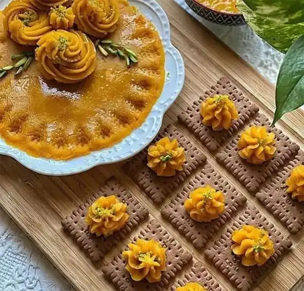 تزیین حلوا مجلسی + جدید ترین مدل تزیین حلوا مجلسی برای مراسم ختم