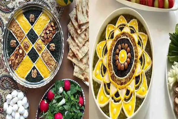 تزیین آش رشته + جذاب ترین تزیین آش رشته لذیذ و وسوسه برانگیز برای نذورات و پخش