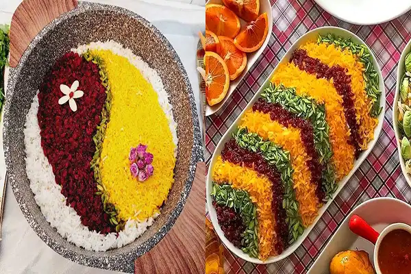 تزیین برنج + ایده های بینظیر و متفاوت برای تزیین لاکچری برنج