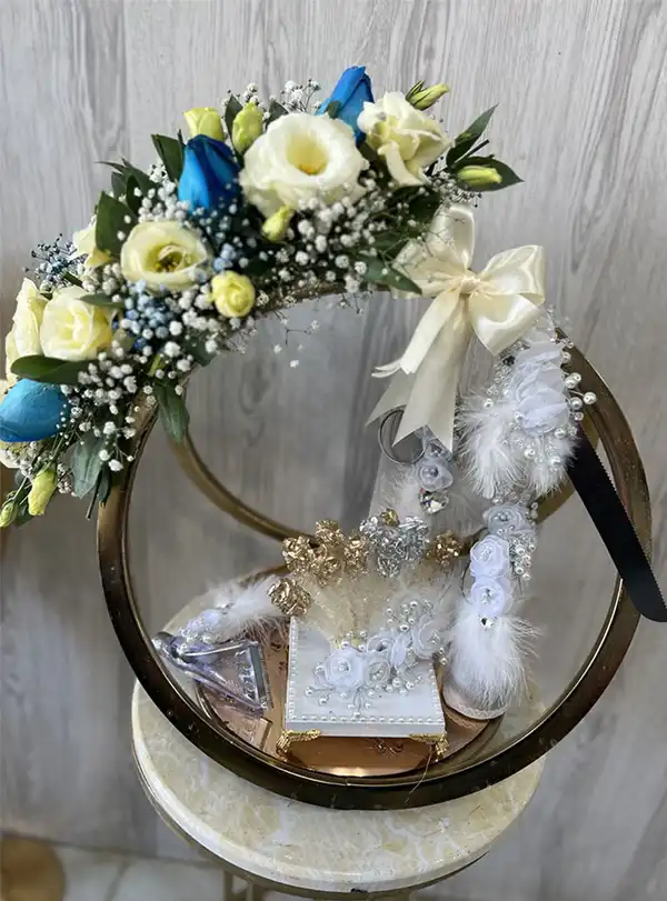 تزیین خنچه عروس + ایده های خلاقانه و فوق العاده لاکچری برای تزیین خنچه عروس