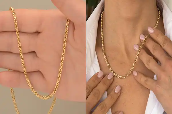زنجیر دیسکو ضخیم + انواعی از زنجیرهای درخشان و پر جلوه دیسکو ضخیم که با طراحی مینیمال و ساده مناسب همه افراد خوش سلیقه میباشد