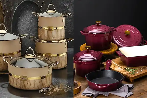 ظروف چدن + ظروف چدن؛از قدیمی‌ترین و پرطرفدارترین ظروف پخت و پز