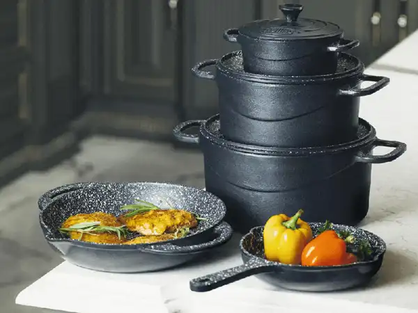 ظروف چدن + ظروف چدن؛از قدیمی‌ترین و پرطرفدارترین ظروف پخت و پز