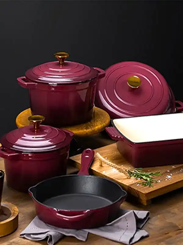 ظروف چدن + ظروف چدن؛از قدیمی‌ترین و پرطرفدارترین ظروف پخت و پز