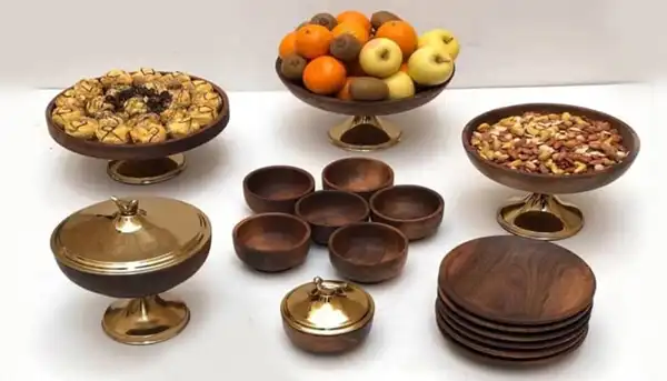 ظروف پذیرایی جدید + خانمای خوش سلیقه با این ظروف پذیرایی جدید سبک پذیرایی خودشونو بی نظیر میکنن 