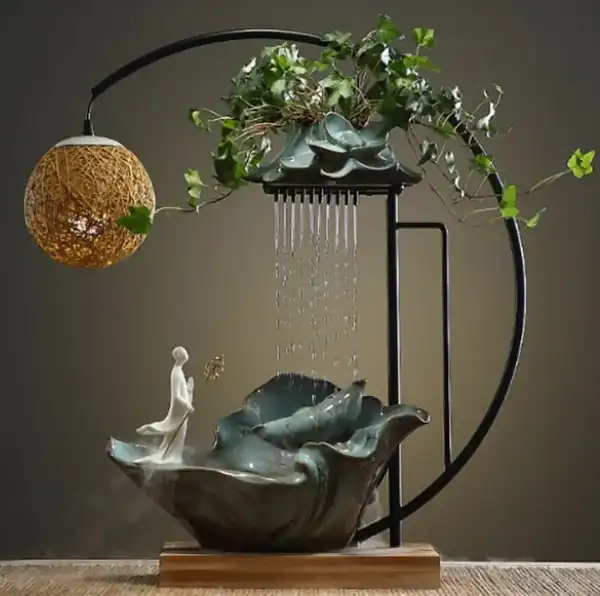 عکس آبنما خانگی + عکس آبنما خانگی با طراحی لاکچری،طبیعی و منحصربفرد
