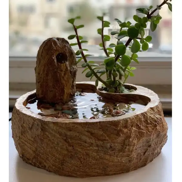 عکس آبنما خانگی + عکس آبنما خانگی با طراحی لاکچری،طبیعی و منحصربفرد
