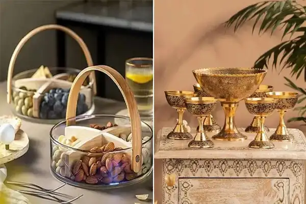 مدل آجیل خوری فانتزی + مدل آجیل خوری فانتزی هماهنگ با دکوراسیون داخلی لوکس