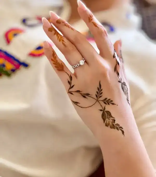 مدل حنا جنوبی + نقش حنا جنوبی رو دستات یه حس ناب و خاص دیگه ای داره