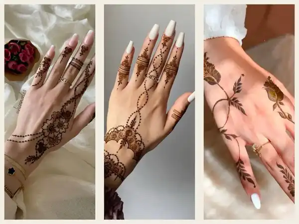 مدل حنا جنوبی + نقش حنا جنوبی رو دستات یه حس ناب و خاص دیگه ای داره