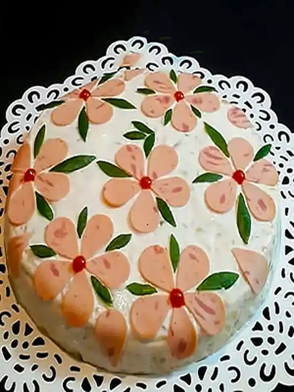 مدل سالاد الویه تزیین + مدل سالاد الویه تزیین با روشهای خلاقانه و آسان
