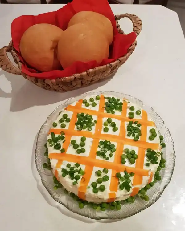 مدل سالاد الویه تزیین + مدل سالاد الویه تزیین با روشهای خلاقانه و آسان
