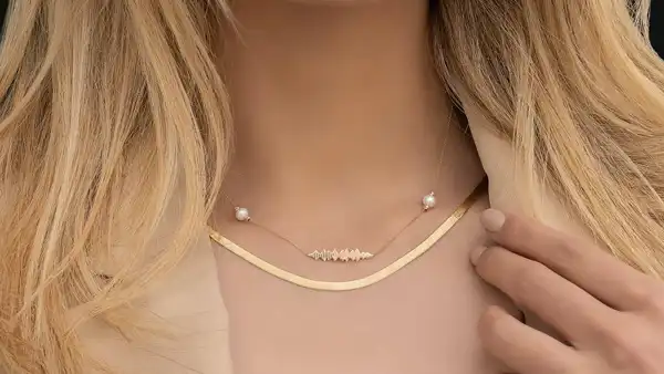 مدل تو گردنی طلا + تنوع طرح و مدل گردنبندهای طلا در اینجا شما را شگفت‌زده می‌کند