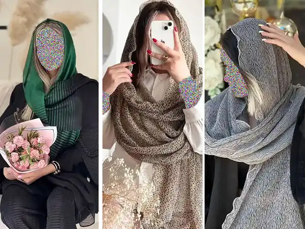 مدل شال مجلسی شیک + استایل شیکو خاص پسند با مدل شال مجلسی شیک