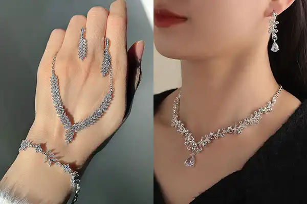 مدل سرویس طلا برای عروس + مدل سرویس طلا برای عروس ویژه ودرخششی متفاوت