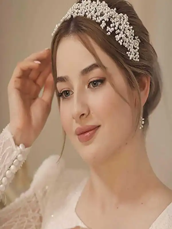 تاج عروس ساده و شیک + تاج عروس ساده و شیک و چشم نواز و زیبا