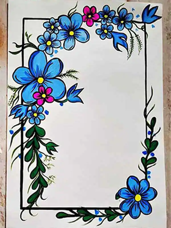 تزیین برگه آچار با مداد رنگی آسان + ایده‌ خلاقانه و ساده تزیین برگه آچار با مداد رنگی